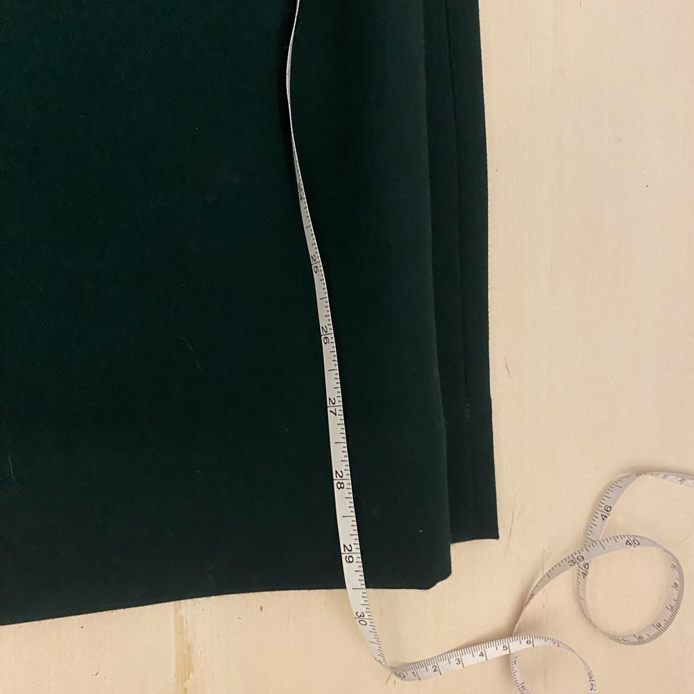 NWT Abercrombie & Fitch Sloane Tailored Pant Wide Leg Kelly Green - Picture 8 of 8